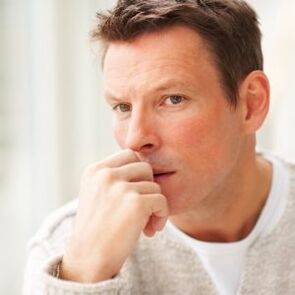 Discharge in men when exciting what is