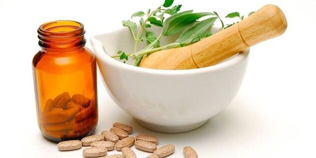Restoration of potential with drugs and folk remedies